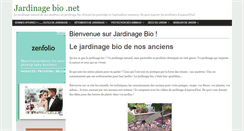 Desktop Screenshot of jardinagebio.net