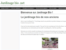 Tablet Screenshot of jardinagebio.net